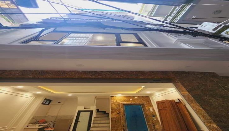 CHO THUÊ NHÀ MẶT NGÕ KIM GIANG, HOÀNG MAI 6 TẦNG, 42M2, GIÁ 23 TRIỆU - THANG MÁY - GĐ, KINH DOANH.